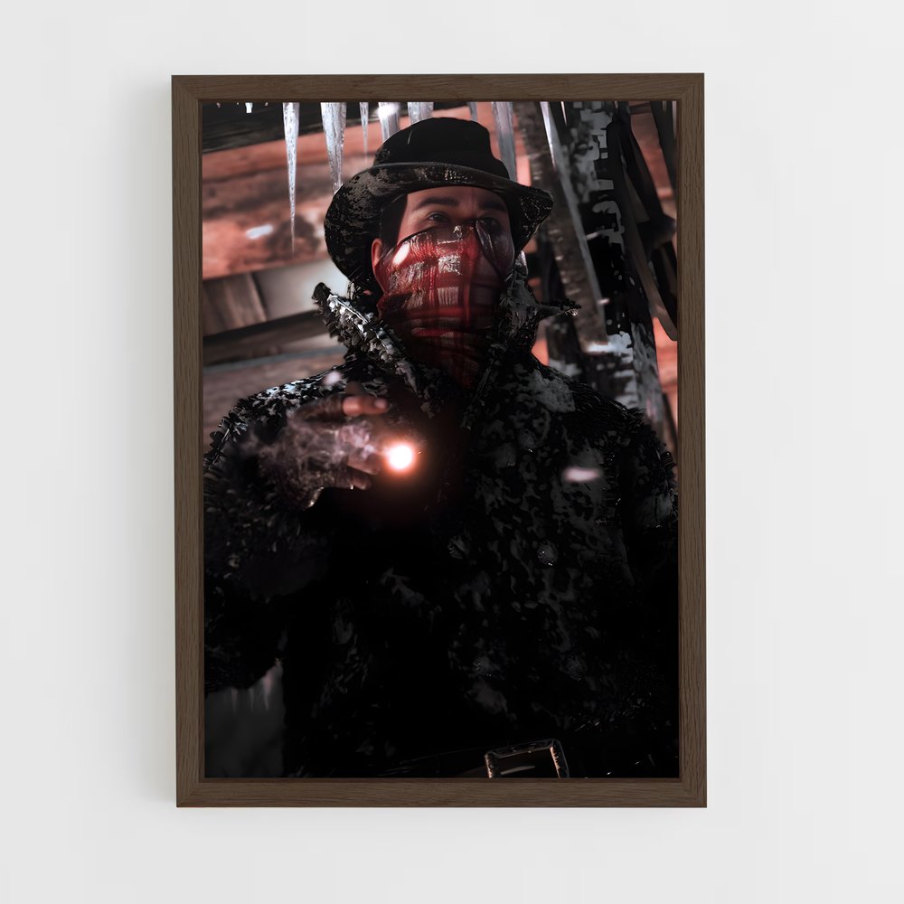 Poster Masque de l'Outlaw – affiche Red Dead Redemption (vue 5)